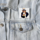 Trinken von Onkel Sam Button (Beispiel)