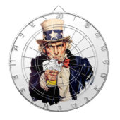 Trinken von Onkel Sam Dartscheibe (vorne)