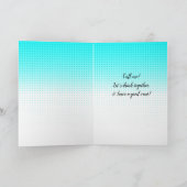 Trinken von Spaß Freundschaft Karte (Innenseite)