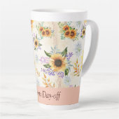 Trinken von Studenten Milchtasse (Rechte Ecke)