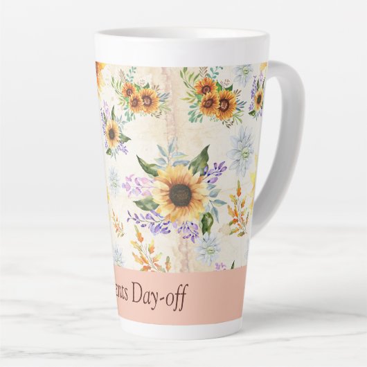 Trinken von Studenten Milchtasse (Rechte Ecke)