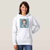 Trinken von Tea Hoodie (Vorne ganz)