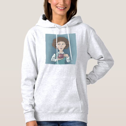 Trinken von Tea Hoodie (Vorderseite)