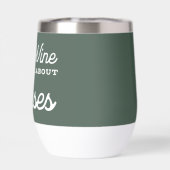 Trinken Wein Talk über Pferde Spaß Pferd Reiter (Rückseite)