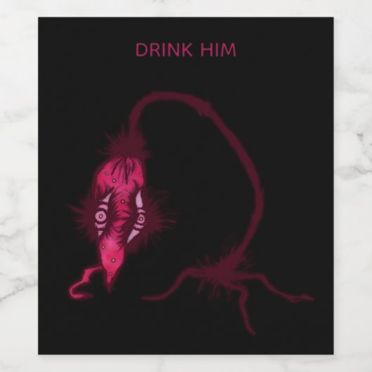 trinken weinetikett (Einzelnes Label)