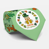 Trinken wie ein Leprechaun Krawatte (Gerollt)