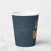 Trinken wir Camping Themed Party Cups Pappbecher (Vorderseite)