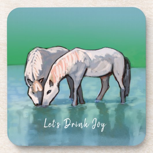 Trinken wir Joy Beverage Coaster Getränkeuntersetzer (Vorderseite)
