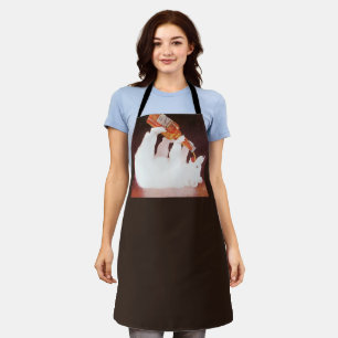 TRINKENDE EISBÄR FLASCHE SCHÜRZE