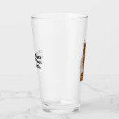 Trinkende Spaß Eulenglaswaren Glas (Rechts)