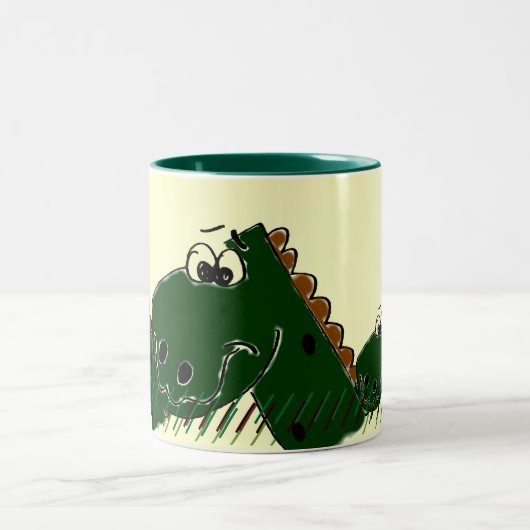 Trinkende Tasse Derbys Dinasour (Mittel)