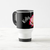 Trinkende Tasse des Blumenmonogramms (Vorderseite Links)