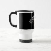 Trinkende Tasse des Blumenmonogramms (Links)