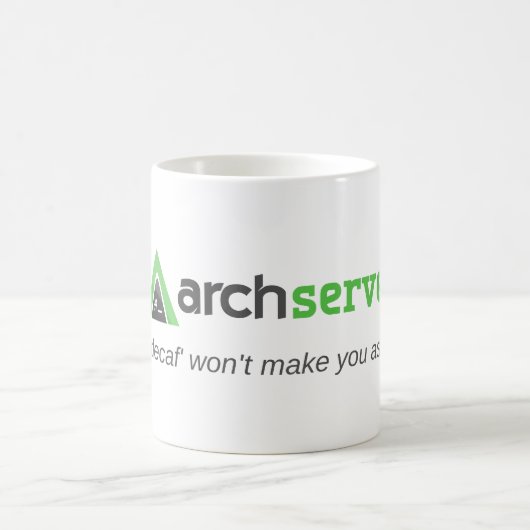 Trinkender Decaf macht Sie nicht so cool wie wir! Kaffeetasse (Mittel)