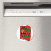 Trinkender Papagei Magnet (In Situ (Geschirrspüler))