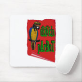 Trinkender Papagei Mousepad (Mit Mouse)