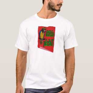 Trinkender Papagei T-Shirt
