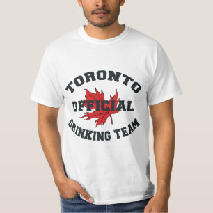 Trinkender Team-T - Shirt Torontos