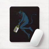 Trinkender Teufel ~ Mauspad (Mit Mouse)