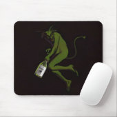 Trinkender Teufel ~ Mauspad (Mit Mouse)