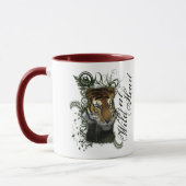 Trinkender Tiger Tasse (Links)