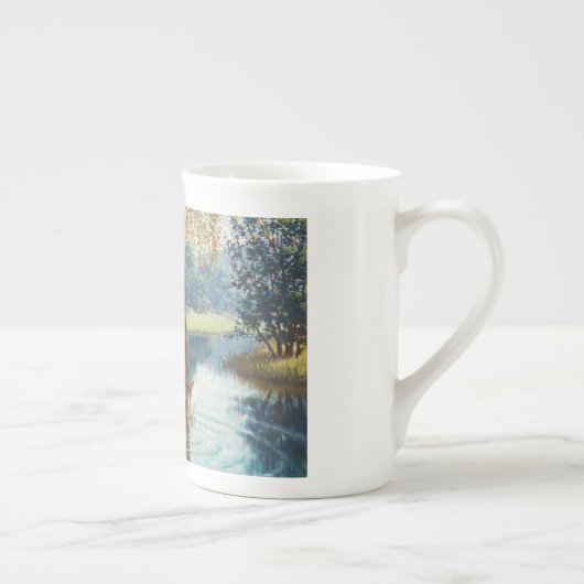 TRINKENDES PFERD u. MÄDCHEN - Tasse Arthurs (Rechts)