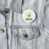 Trinkendes Team Brasiliens Button (Beispiel)