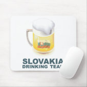 Trinkendes Team Slowakei Mousepad (Mit Mouse)