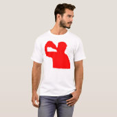 Trinker FRONT UND RÜCKSEITE T-Shirt (Vorne ganz)