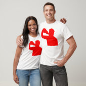 Trinker FRONT UND RÜCKSEITE T-Shirt (Unisex)