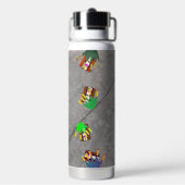 Trinkflasche 'Alle meine Freunde sind Zombies' (Hinten)