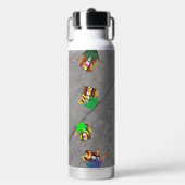 Trinkflasche 'Alle meine Freunde sind Zombies' (Vorderseite)