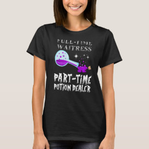 Trinkflasche Gothic Waitress Kostüm Halloween T-Shirt