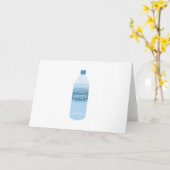 Trinkflasche Karte (Gelbe Blume)