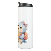Trinkflasche Little Blue Birds Thermosbecher (Nach rechts gedreht)