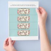 Trinkflasche ME - Alice im Wunderland trinken Flyer (Hand)