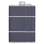 Trinkflasche mit monogrammierten Initialen für Gol Flachmann (Rückseite)
