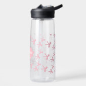 Trinkflasche mit rosa Schleife (Links)