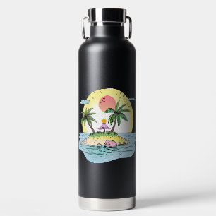 Trinkgefäße für tropischen Inseluntergang Trinkflasche