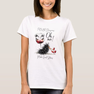 Trinkgelage ergeben gute Geschichten | Lustige Wei T-Shirt