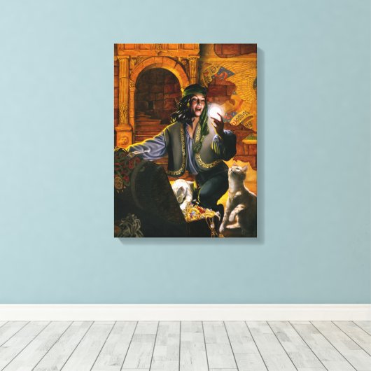 Trinkgeld Leinwanddruck (Insitu (Holzboden))