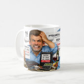 Trinkgeld-Schreck Kaffeetasse (Vorderseite Links)