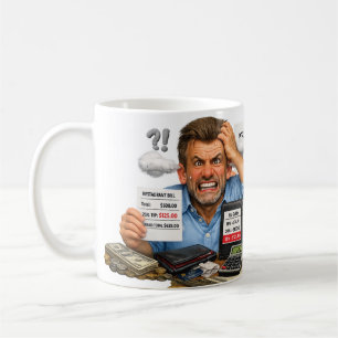 Trinkgeld-Schreck Kaffeetasse