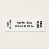 Trinkgelder für Personalisierte Gäste (Rückseite)