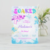 Trinkgelder zum Geburtstag Einladung (Stehend Vorderseite)