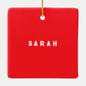 Trinkgeschenke Keramikornament (Rückseite)