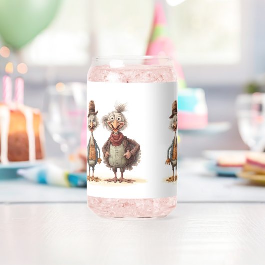 Trinkgeschirr-Set Truthähne Dosenglas (Insitu (Geburtstag))