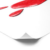 Trinkgeweih Poster (Ecke)