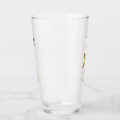 Trinkglas DamienJ-Logo Glas (Links)