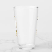 Trinkglas DamienJ-Logo Glas (Rechts)